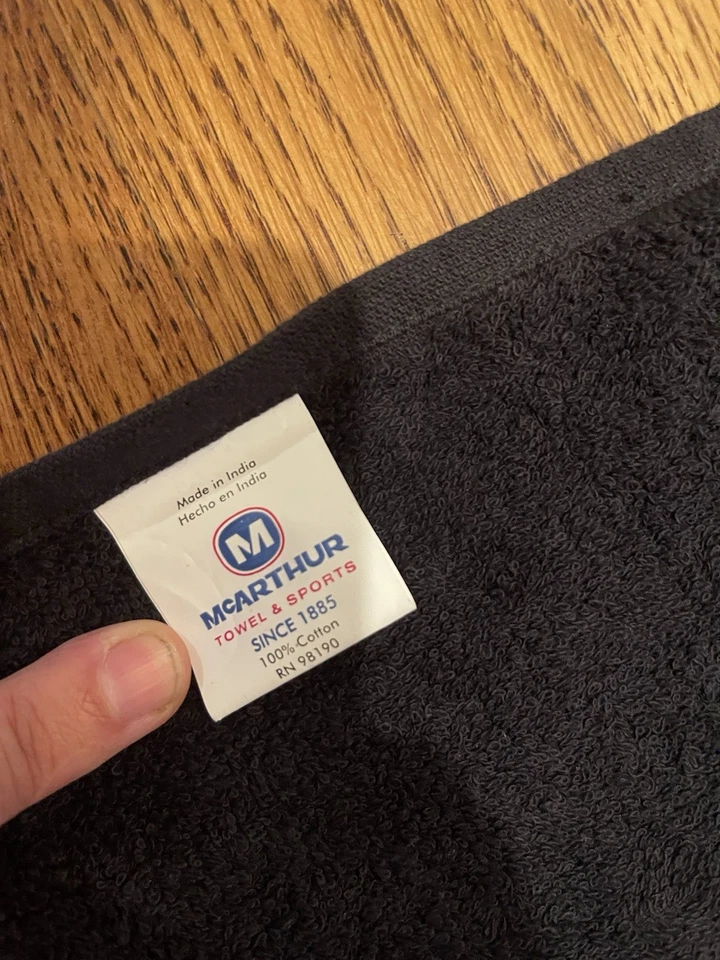 Lote de 2 Terribles Toallas Pittsburgh Steelers NFL Fútbol NEGRO Y AMARILLO Foto 4 de 4