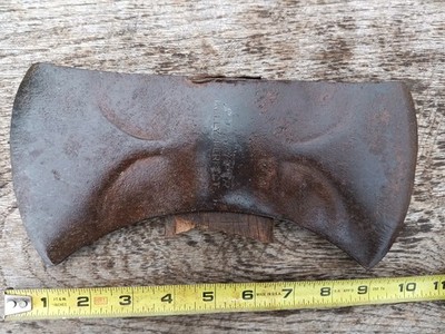 Vintage True Temper Kelly Perfect Double Bit Axe Head Bevel 3 lbs 9 oz