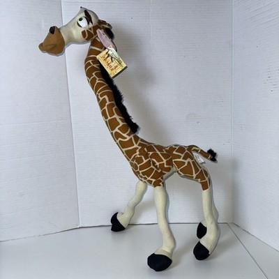 DreamWorks Madagascar 24  Melman The Giraffe Plush 2004 Nanco - Posable Legs NWT