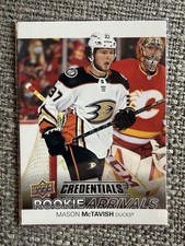 2021-22 Upper Deck Credentials - Rookie Arrivals Mason McTavish #RA-23 (RC)