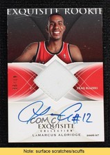 2006 Exquisite Collection Rookie 47/99 LaMarcus Aldridge #44 Patch Auto READ 2ct