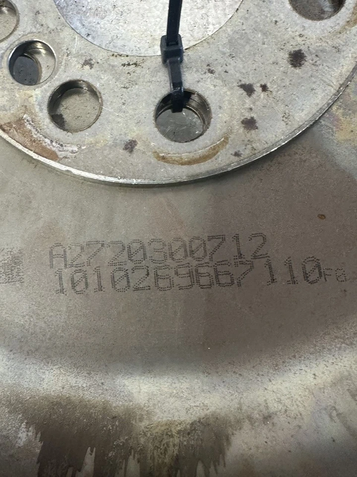 2010 MERCEDES E350 W212 FLYWHEEL 2720300712 - Image 3 of 4