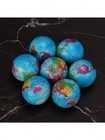 2pc Blue Planet Squeeze Ball - Soft Sponge Stress Relief Small Gift
