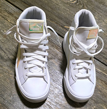 PUMA SoftFoam+ Women s White High Top Lace-Up...