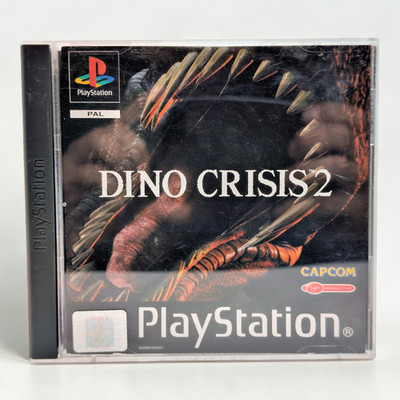 Dino Crisis 2 PlayStation PS1 PSX Gut Disc in OVP Komplett CIB
