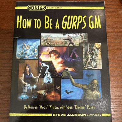 SJG GURPS 4th Ed How to be a GURPS GM VG+