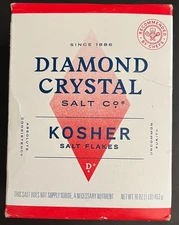 Diamond Crystal Kosher Salt Flakes (1 lb. Box)