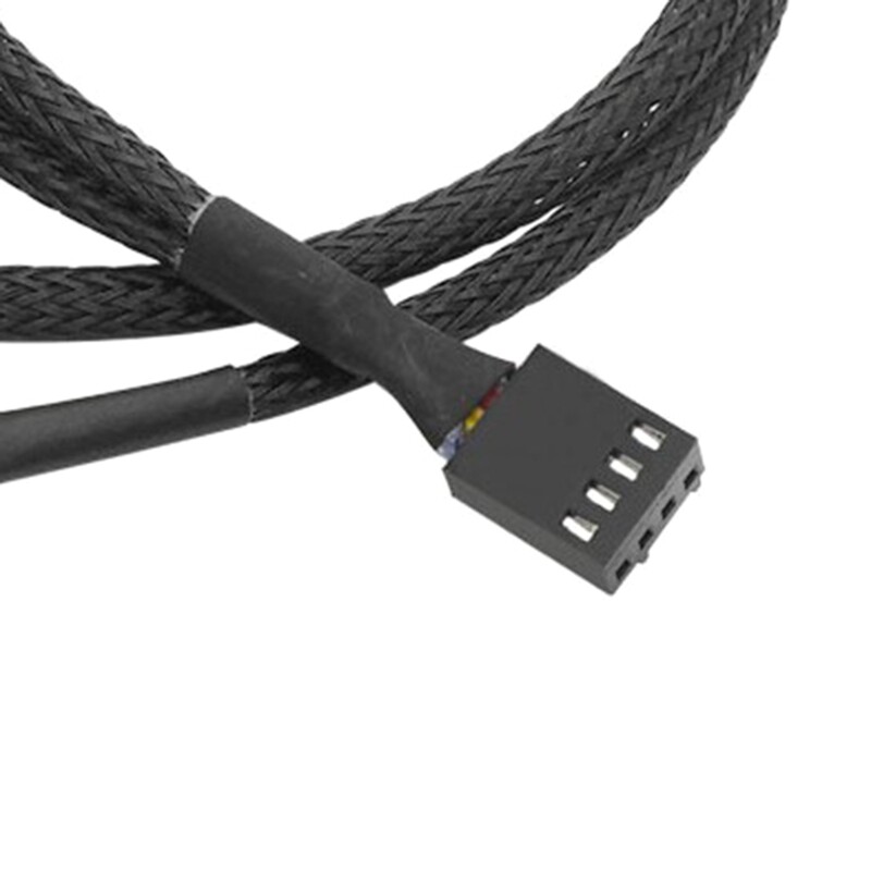 CPU 4Pin Fan to Graphics Card 4 Pin Fan Adapter Cable for Computer