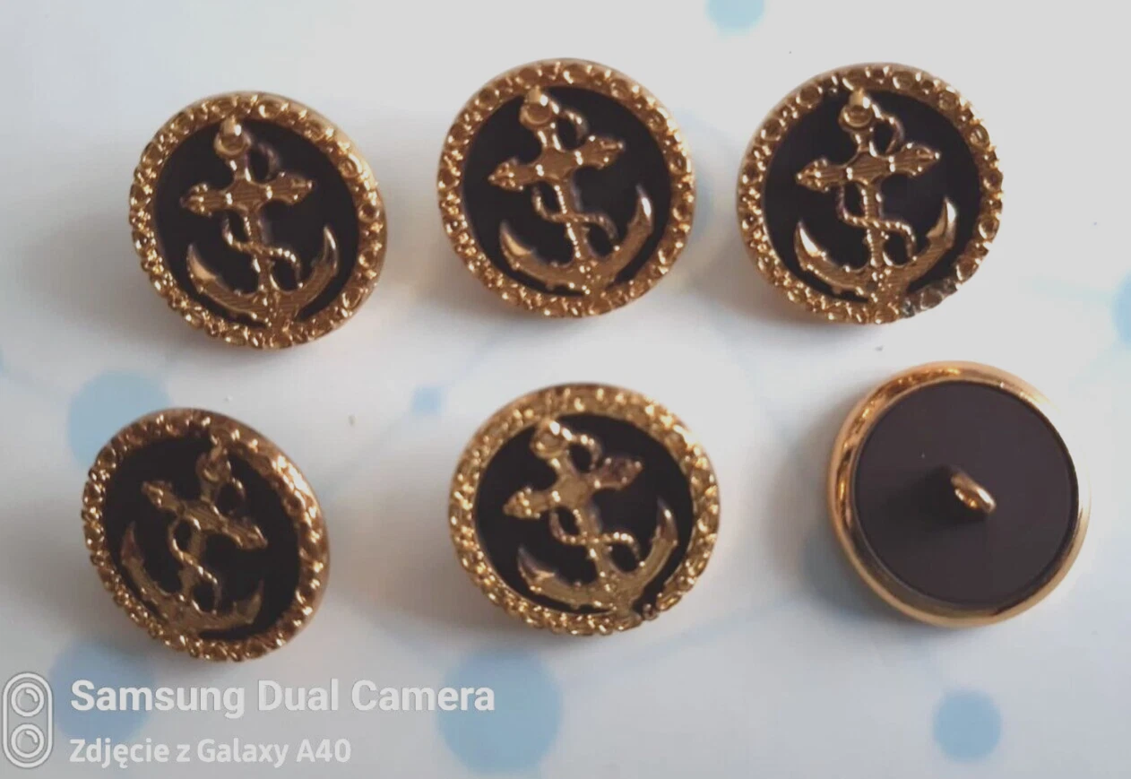 LOUIS VUITTON（LV） Bottone Louis Vuitton prezzo per 6 pz taglia 22 mm marrone oro