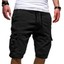 thumbnail 4 - Men Casual Shorts Gym Sports Short Pant Drawstring Multi Pocket Overall Srousers