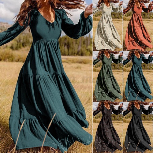 Oversize Women Stylish V-Neck Puff 