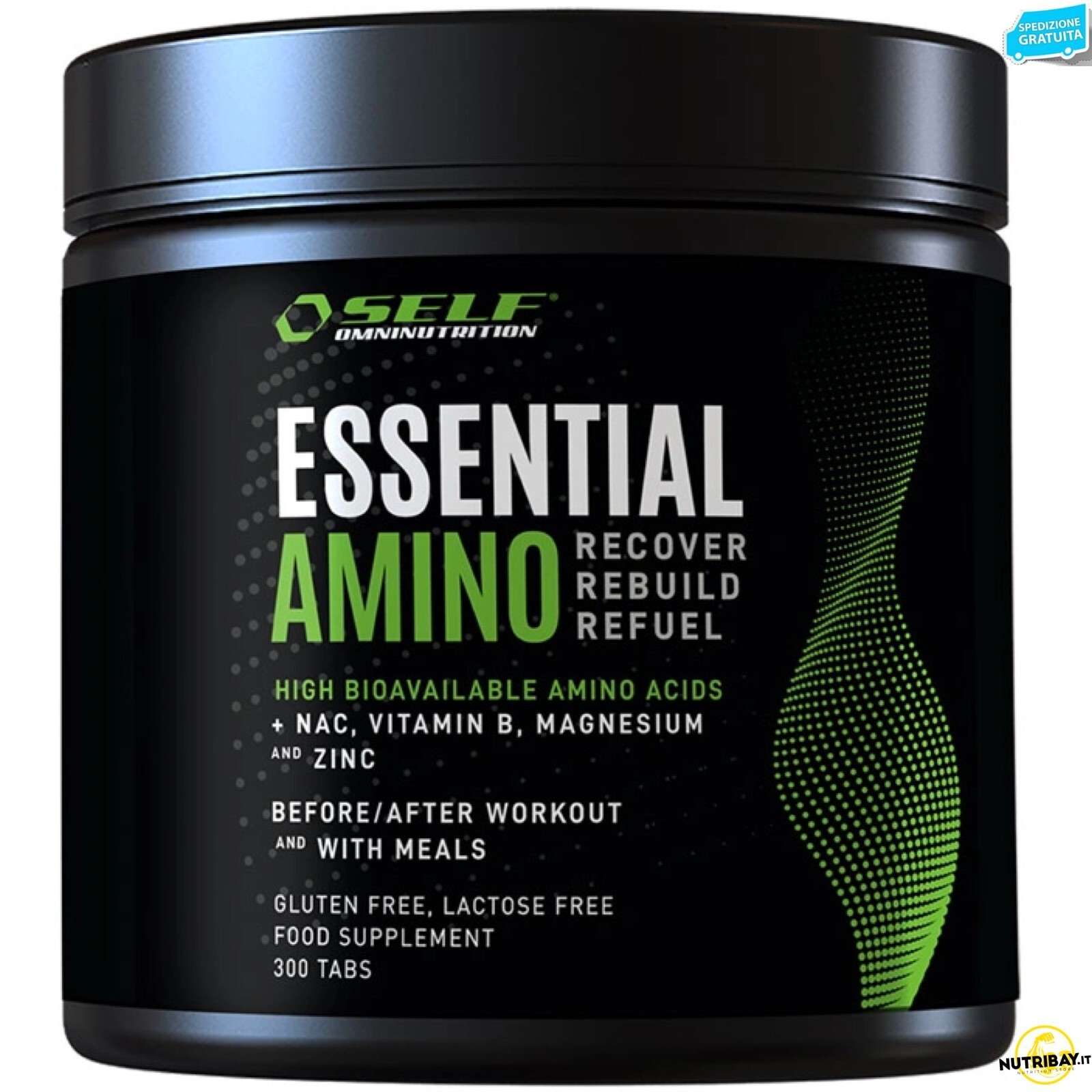 SELF OMNINUTRITION ESSENTIAL AMINO 300 cpr AMINOACIDI  ESSENZIALI CON VITAMINE B