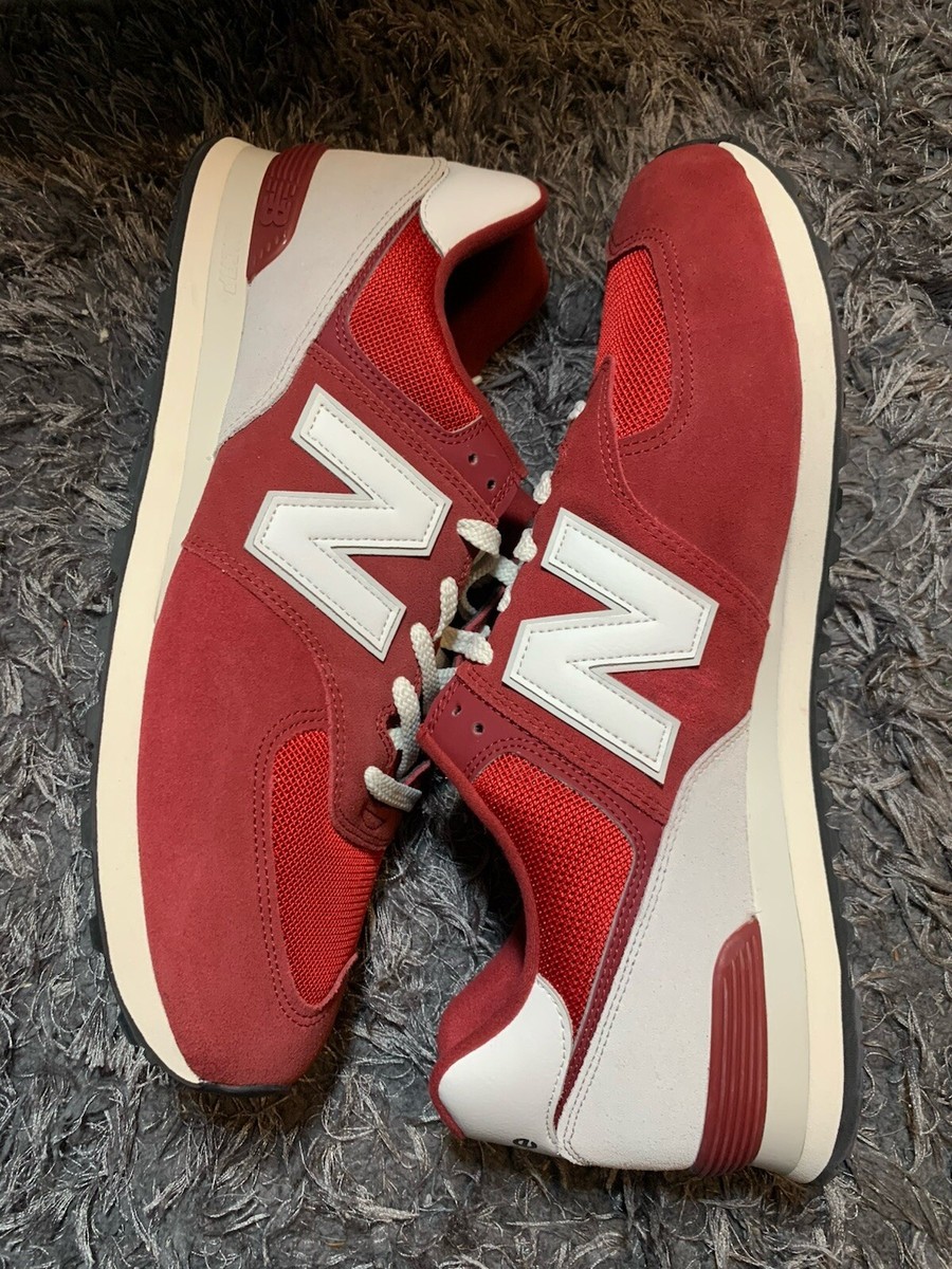 New Balance 574 Classic Red White U574WQ2 Men