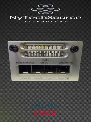 Cisco C3850-NM-4-10G 4 Port SFP+ 10GB Network Expansion Module