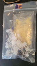4s Vtg Lot of HO Scale Train Accessories Signs, ETC...
