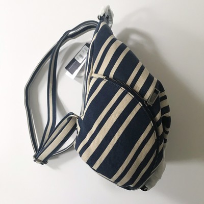 Rebecca Minkoff Julian Canvas Backpack Hh17fctb01 Navy 