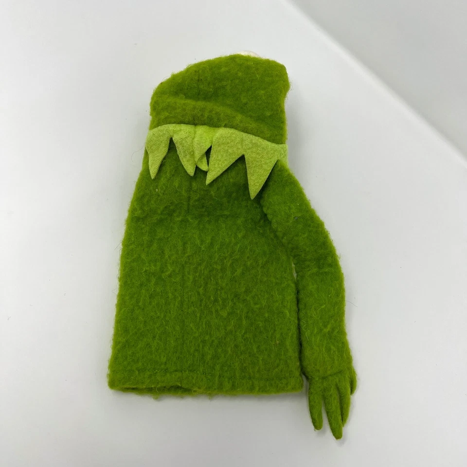 Marioneta de mano Fisher Price Jim Henson Muppets Kermit The Frog 1978 vintage #860 Foto 3 de 4