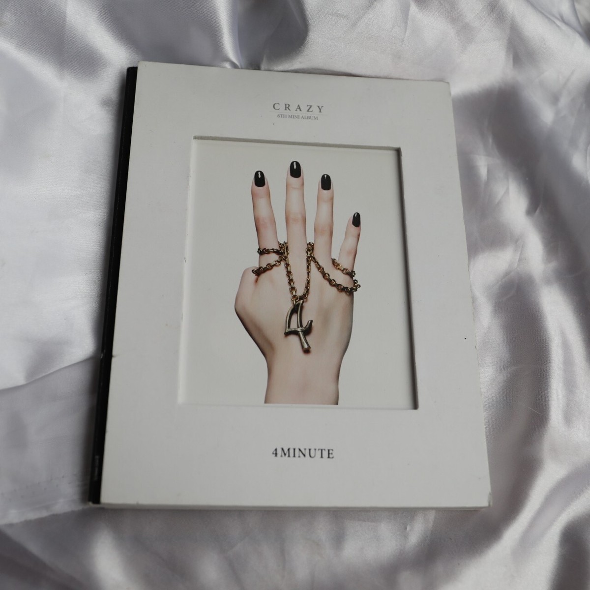 K-POP・アジア 6th mini album CRAZY 4minute 4Minute 6th Mini Album Crazy CD New Sealed Hyuna Rare OOP 4