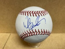 WILKERMAN GARCIA NEW YORK YANKEES SIGNED AUTOGRAPHED M.L. BASEBALL W/ COA