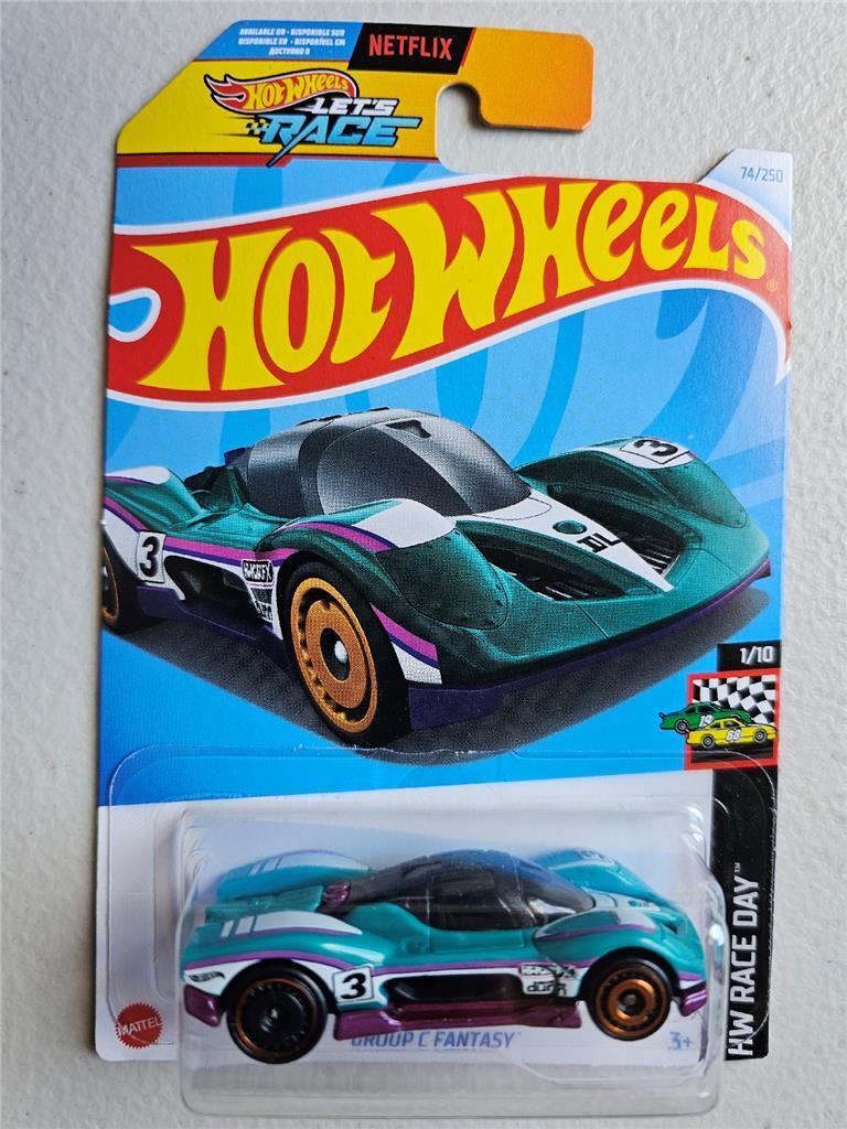 2024 Hot Wheels 74/250 HTD25 Group C Fantasy HW Race Day 1
