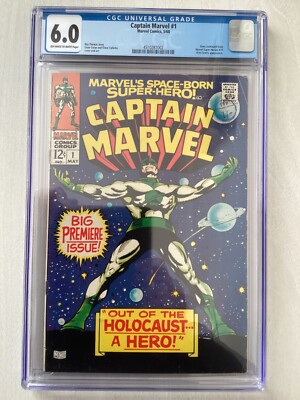 Captain Marvel #1 - Mai 1968 - CGC 6.0 - Große Erstausgabe!