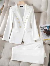 Women Suits Blazer + Flare Pant Suit Office Lady Formal Business Suits 2 Pieces