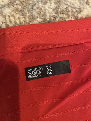 Adidas Manchester United 22/23 Home Authentic Jersey Size XL | eBay