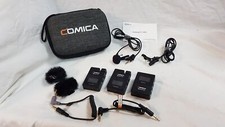 Comica Boomx-d Digital Wireless Microphone 2x Transmitter 1x Receiver & Case