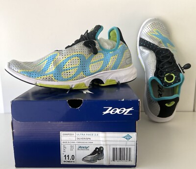 Triathlon Tenis Zoot Run Rare New In Box ZOOT ULTRA RACE Silver