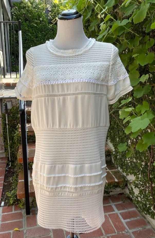 white christmas dresses Just Me Crochet Lace Ruffle Detail Sleeveless Midi Outfit Set Mint / Medium