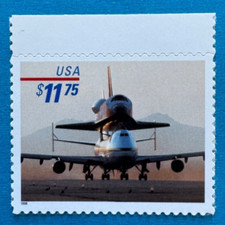 US Stamps Scott 3262 1998 11.75 Express Mail Piggyback Space Shuttle Mint
