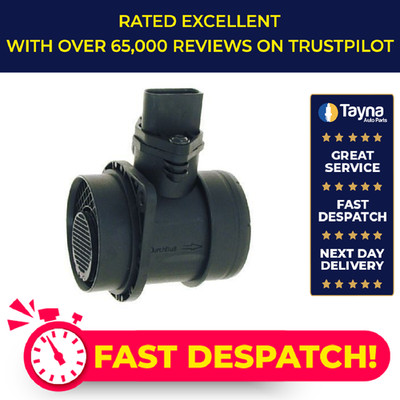 Air Mass Sensor fits VW POLO 9N 1.9D 01 to 09 Flow Meter VOLKSWAGEN Cambiare New