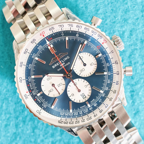 Breitling Navitimer 1 B01 AB0137 46MM Automatic Chronograph Mint Factory