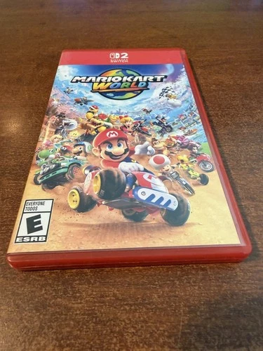 Mario Kart World - Nintendo Switch 2 open box game and case