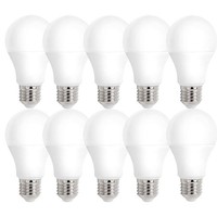 10 X Led Leuchtmittel Birnenform 13W Fast 100W E27 Matt 1270Lm Warmweiß 2700K