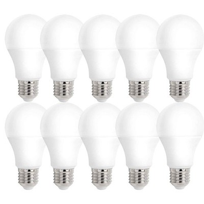10 x LED Leuchtmittel Birnenform 13W fast 100W E27 matt 1270lm warmweiß 2700K
