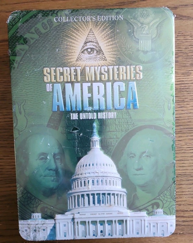 Secret Mysteries of America: The Untold History Steelbook New Sealed