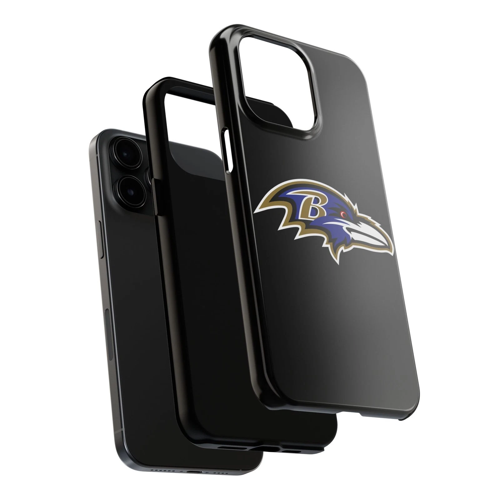 Baltimore Ravens Phone Case for iPhone Durable Football Fan Style