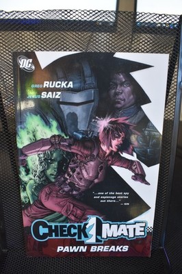 Checkmate Volume 2 Pawn Breaks DC TPB 2007 Greg Rucka Mister Terrific Waller