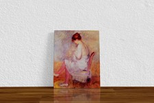 Pierre-Auguste Renoir "Woman in a Chemise" Canvas Print Wall Art Home Decor