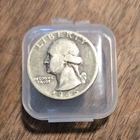 Rare 1945 Washington Quarter 90% fine Silver Circulated Uncertified