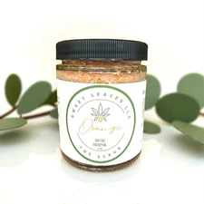 Sweet Leaves Infused Himalayan Sea Salt Scrub