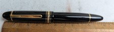 Montblanc 149 18k gold nib vintage fountain pen oversize