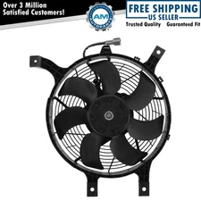 A/C Condenser Cooling Fan Assembly Fits 2001-2004 Nissan Frontier 2001 Xterra