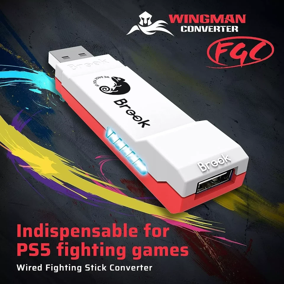 Brook Wingman FGC Converter - An Arcade Joystick Converter Built for PS5 Games - Image 2 of 4