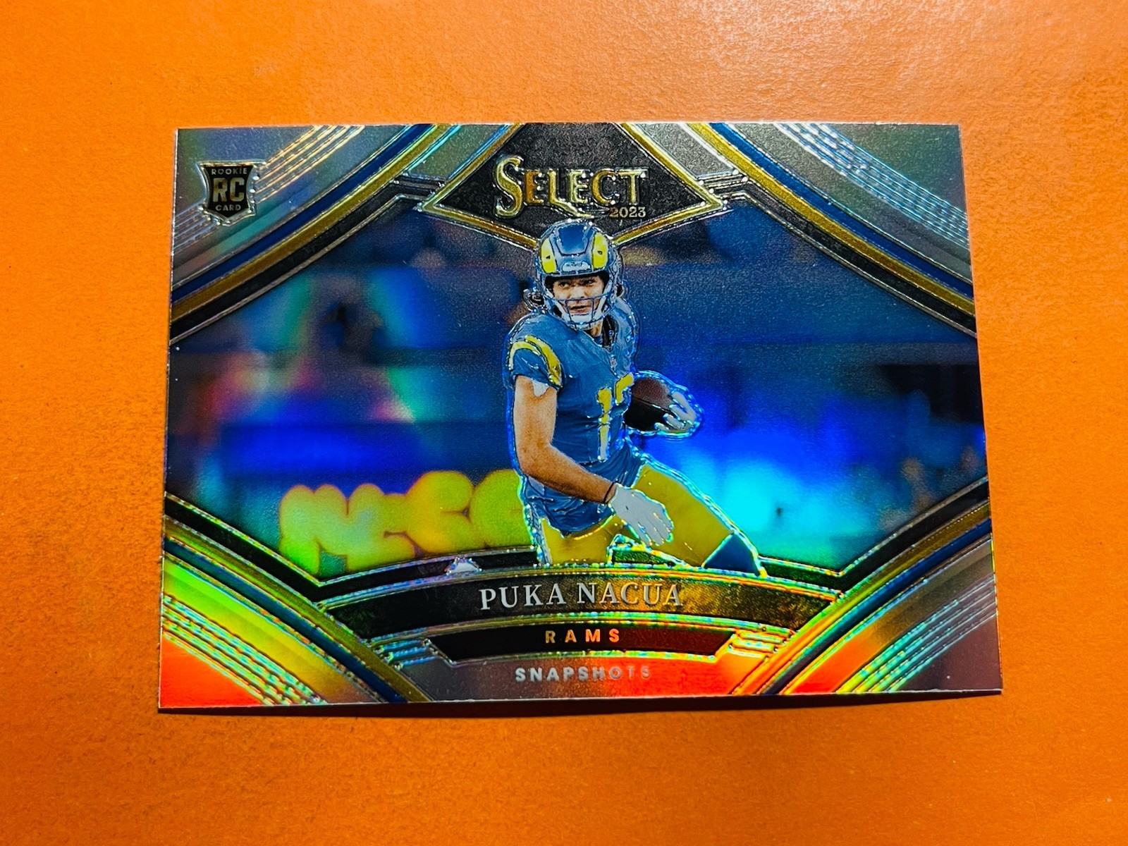 2023 Select Snapshots Silver Prizm Puka Nacua #SS-PN Rookie Los Angeles Rams RC
