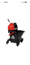 Jangro TC20 Enviro Combo Bucket / Wringer - 24L - Red