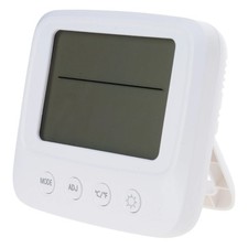 Indoor Temperature Humidity Monitor Digital Clock Featuring Adjustable Celsius