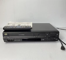 JVC DVD VCR Combo Player Recorder HR-XVC26U Home Video W/ Remote & Manual Tested