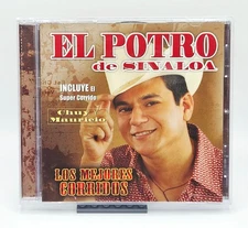 El Potro De Sinaloa - Los Mejores Corridos (CD, 2007) Tejano Norteno Rare Disc